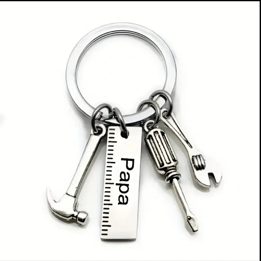 Papa Tools Keychain NWT